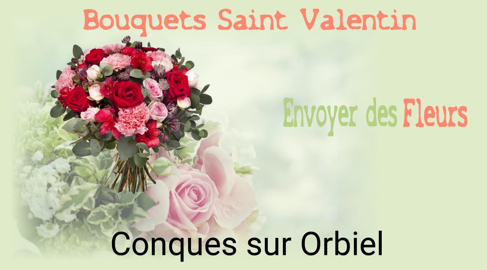 Roses de Saint-Valentin livrées à Conques-sur-Orbiel